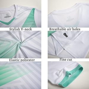 Camiseta de fútbol de sublimación de alta calidad, transpirable y con protección UV, camiseta personalizada para club - Product Image 5