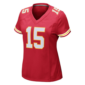 <b>Red</b> Luxury Hot Selling OEM Service American <b>Football</b> Jersey for Women High-Quality Customizable and Trending <b>Football</b> Jersey - Product Image 1