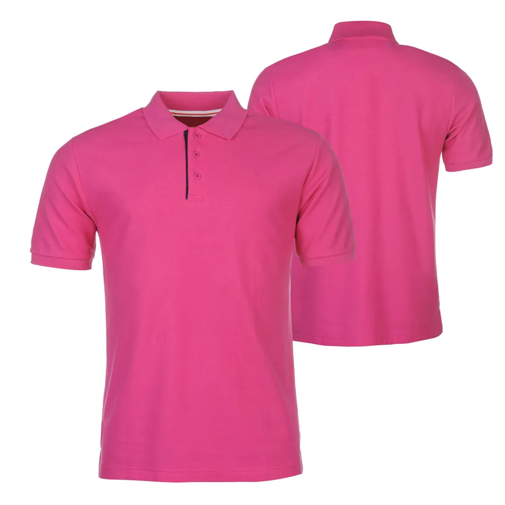 Camiseta de algodón y poliéster para hombres y mujeres, polo liso de diseño personalizado de alta calidad, cantidad a granel