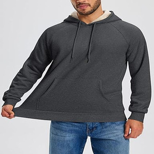 Sweats à capuche pour hommes pour tenue décontractée matériel de haute qualité fait pull vêtements d'hiver hommes sweats à capuche Service OEM fabriqué par robe de sport - Product Image 4