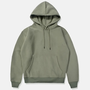 OEM ODM personalizado Unisex algodón sudaderas con capucha hombres llano pulóver Streetwear bordado Logo ropa de invierno - Product Image 3