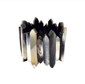 Pulseras de Cuerno de Búfalo Ecológicas y Pulimentadas, Color Natural, Joyería Artesanal de Moda al por Mayor, Precio Bajo, India - Product Image 1