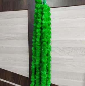 Guirlandes de fleurs de souci artificielles de qualité supérieure tentures multicolores pour Diwali Festival & Ganpati décoration fleur suspendue - Product Image 6