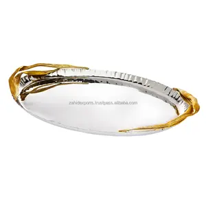 Bandeja Metálica Premium para Accesorios de Habitación de Hotel, Diseño Moderno, Impermeable, para Bodas, Marca Zahid Exports Uttar - Product Image 4