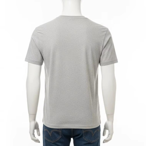 Short Sleeve O Neck Anti Pilling <b>Mens</b> T <b>Shirt</b> Soft Cotton Fabric Durable Casual Wear Daily Use Fashion Apparel Wholesale Supply - Product Image 2