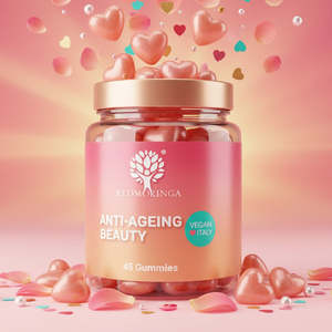 Ensemble de soins corporels anti-âge RedMoringa OEM Private Label Italie 45 unités Gummies beauté boostant le collagène - Product Image 1