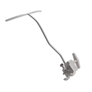 Support de laryngoscope en acier inoxydable de qualité supérieure, support d'instruments médicaux ORL, 30 cm, design Lewy - Product Image 2