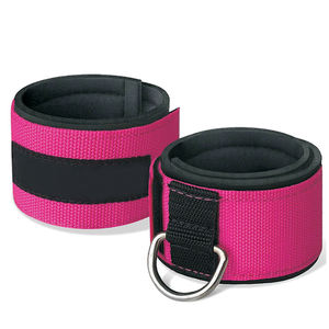 Sangle de cheville pour machine à câbles, sangle de soutien de cheville en cuir, sangle de cheville pour poids de gym - Product Image 3