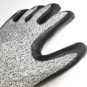 ถุงมือช่างป้องกันไฟตัดผ้าไม่ติดไฟผ้าคอตตอนป้องกันการกระแทก - Product Image 6