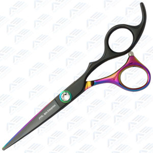 Hair <b>Tool</b> with Japanese 440C Stainless Steel for Precision Cutting Blackbow <b>Shear</b> Scissors 6.0 Professional - Product Image 3