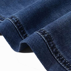 Shorts en jean pour homme style déchiré, tissu en denim de coton extensible, mode streetwear, marché américain, shorts en jean bleu classique pour homme - Product Image 6