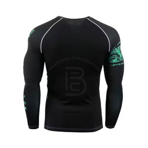 Design Your Own Logo Men <b>Compression</b> <b>Shirts</b> Fitness Wear Latest Design Men <b>Compression</b> <b>Shirts</b> - Product Image 2