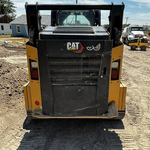 Caterpillar 259D3 Skid Steer ROPS Cabina Enclosure A/C Controles manuales EH Controles Joystick Aux Hydraulics - Product Image 3