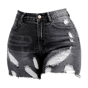 Customized Lightweight <b>Women</b> <b>Jeans</b> Shorts Comfortable Breathable Casual Wear <b>Jeans</b> Shorts For <b>Women</b> - Product Image 1