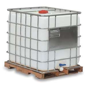 วัสดุเกรดอาหารถัง IBC ขนาด 1,000 ลิตรวางซ้อนกันได้มือถือถัง IBC ขนาด 1,000 ลิตร - Product Image 3