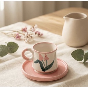 Tasses à café turques en céramique peintes à la main - Product Image 3