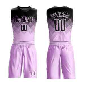 2025 uniformes de baloncesto reversibles personalizados transpirable 100% poliéster Jersey con Logo conjunto de talla grande - Product Image 1