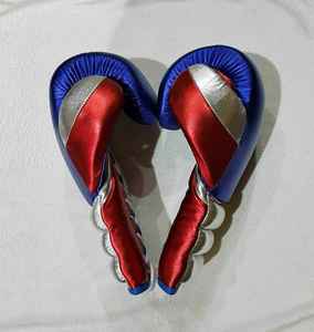 Guantes de Boxeo de Cuero con Logotipo Personalizado Profesional al por Mayor 2026 para Hombre, Alta Calidad, Protección UV, Antideslizantes, OEM Pakistán - Product Image 5