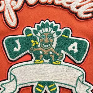 แจ็กเก็ตเบสบอลสำหรับผู้ชายเสื้อแจ็กเก็ตกันหนาวแบบลำลองปกตั้งมีหลายสี - Product Image 5