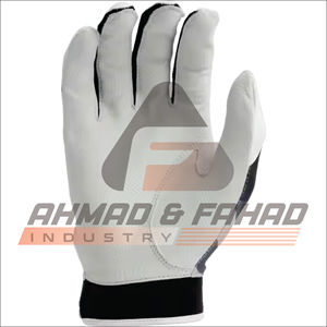 Gants de frappe de baseball pour adultes personnalisés Paume en cuir durable Matériau respirant Sangle de poignet réglable Gants de confort antidérapants - Product Image 3