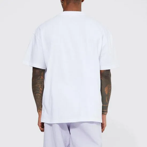 Personalizado Tallas grandes Manga larga Hombres Casual O-cuello Pullover High Weight Company 100% Algodón Hombres Deporte Camisas lisas - Product Image 2