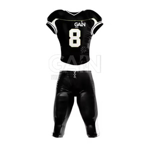 Uniformes de Fútbol Americano para Adultos, Conjuntos Deportivos Únicos, Transpirables, de Manga Corta, Precio al por Mayor - Product Image 1