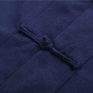 Uniformes de Kung Fu Profesionales de Alta Calidad con Logotipo Frontal, 100% Algodón, Secado Rápido, Transpirable, Ropa de Artes Marciales - Product Image 3