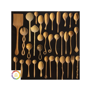 Rendez chaque repas spécial avec des cuillères en bois fabriquées à partir de bois de qualité pour la force et la simplicité élégante - Product Image 5