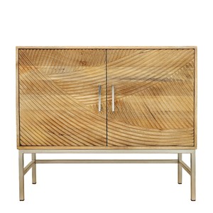 Aparador de Estilo Moderno con Madera de Mango Ecológica y Duradera y Hierro para Comedor, Dormitorio o Hotel - Product Image 1