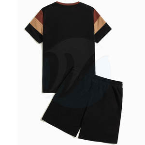 ชุดกางเกงขาสั้นแนวสตรีทผ้าฝ้ายสำหรับผู้ชายเสื้อผ้าแฟชั่นระบายอากาศได้ดีสำหรับฤดูร้อน - Product Image 2