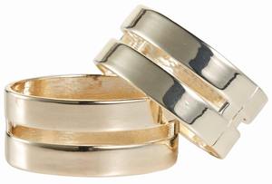 Restaurant vente en gros personnalisé métal doré classique Design rond forme ronds de serviette pour événement mariage Design moderne - Product Image 3