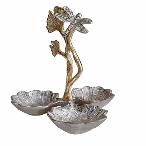 Bol de service en aluminium ananas de haute qualité, bol en métal décoratif, centre de table pour salon, salle à manger et table d'appoint - Product Image 3