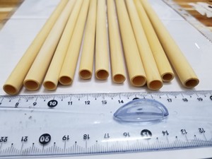 High Quality Reusable Custom Logo Natural <b>Bamboo</b> <b>Straws</b> Eco Friendly Drinking <b>Straw</b> Akina - Product Image 2