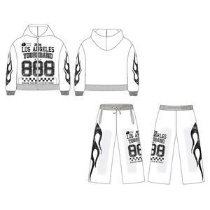 Nueva Sudadera con capucha, logotipos personalizados, sudadera con estampado de soplo personalizado de alta calidad, sudadera con lavado ácido de 420gsm para hombre, sudaderas con capucha impresas personalizadas - Product Image 6