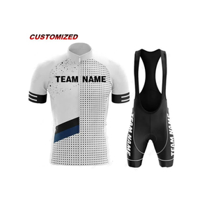 Ensemble de maillots de vélo de course pour hommes nouveauté uniformes de cyclisme coupe-vent à séchage rapide en polyester personnalisable OEM - Product Image 5