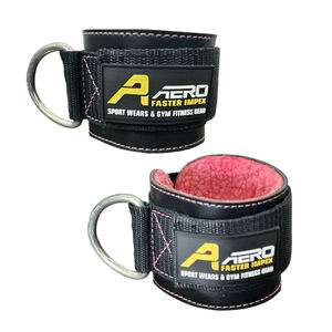 AERO AFI-45006 Soporte Cómodo para Tobillo, Correa de Cuero, Protección Profesional para Entrenamiento de Fuerza en Gimnasio - Product Image 1