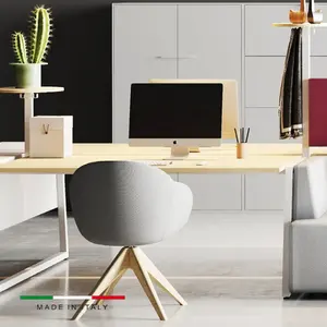 शीर्ष गुणवत्ता इतालवी डिजाइन ऑपरेटिव डेस्क लकड़ी कम से कम में आधुनिक और समकालीन शैली