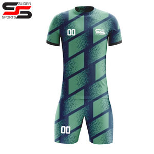 Conjunto de uniforme de camiseta de fútbol personalizable, uniforme de fútbol corto en blanco, ropa de entrenamiento de fútbol - Product Image 1