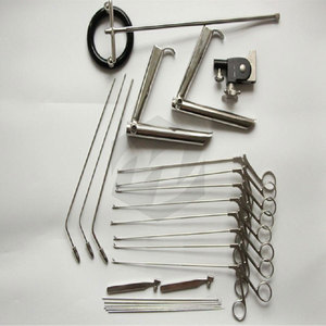 Set de Laringoscopio de Pedestal para Cirugía Laríngea Microquirúrgica, Instrumentos de Diagnóstico Endoscópicos de Acero Inoxidable, Herramientas Médicas ORL - Product Image 3