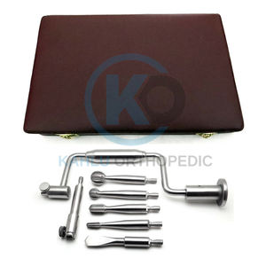 Kahlu ชุดเครื่องมือวัดกระดูกและข้อ7ชิ้น, เครื่องมือถมมือผ่าตัดทำจากเหล็ก - Product Image 3