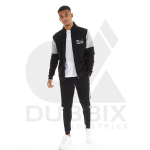 Conjunto de chándal de manga larga con cremallera completa para hombre para correr y deportes al por mayor chándal de nuevo estilo personalizado para hombre de alta calidad - Product Image 1