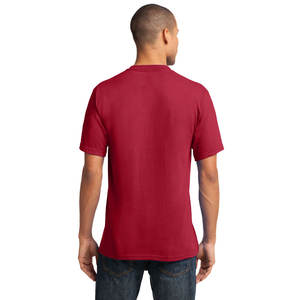 Vente en gros T-shirt uni 100% coton pour homme T-shirt col V séchage rapide pour homme - Product Image 2