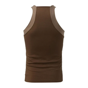 OEM servicio hombres camiseta sin mangas personalizada camiseta sin mangas hombres gimnasio Fitness desgaste camiseta sin mangas superventas precio razonable - Product Image 6