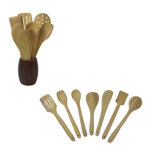 Wooden <b>Cutlery</b> <b>Set</b> for Hotel and Restaurant Wood <b>Cutlery</b> Spoon Flatware for Kitchenware Home Decor Table Top Ware - Product Image 5