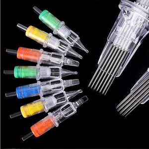 SPARK Aguja de cartucho de tatuaje de flujo de tinta suave de precisión de acero inoxidable desechable fácil de usar para arte corporal y tatuajes - Product Image 4