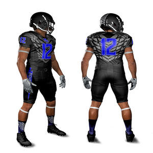 ODM Fabricación de alta calidad uniforme de fútbol americano nuevo diseño personalizado uniforme de fútbol americano diseño sublimado - Product Image 1