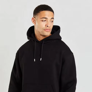 Ensemble sweat-shirt et jogging pour homme en coton 100% tricoté, écologique, séchage rapide, respirant, motif uni, design d'hiver - Product Image 1