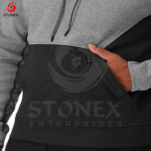 Sudadera con capucha de pesca al aire libre ligera con protección solar de manga larga Sudadera con capucha de tela personalizada para hombres - Product Image 6