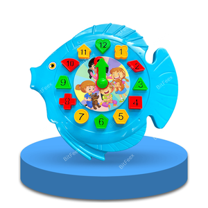 Reloj Montessori con Dificultades de Aprendizaje para Bebés, Ayuda para Enseñanza, Juegos de Mesa, Regalo Educativo, Juguetes para Niños y Niñas - Product Image 1