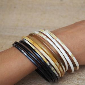 Pulseras y brazaletes de moda, pulsera de cuerno de la mejor calidad, suministro directo de fábrica, brazalete de joyería natural - Product Image 6